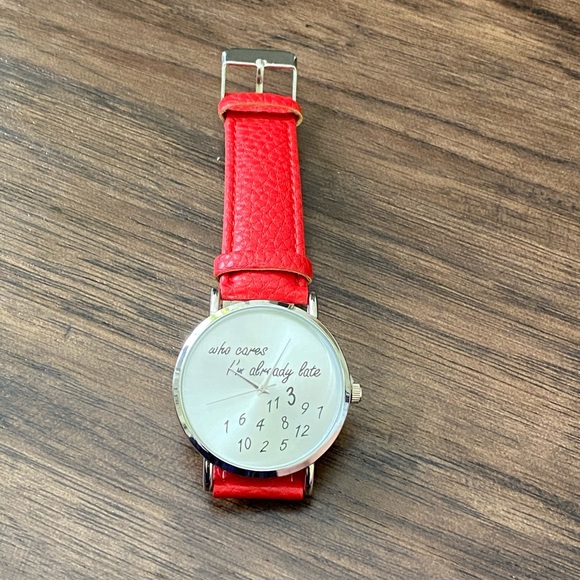 Stainless steel back watches in Genuine leather - Picture 4 of 13